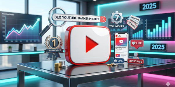 SEO YouTube 2025 : 7 techniques pour ranker vos vidéos en premier